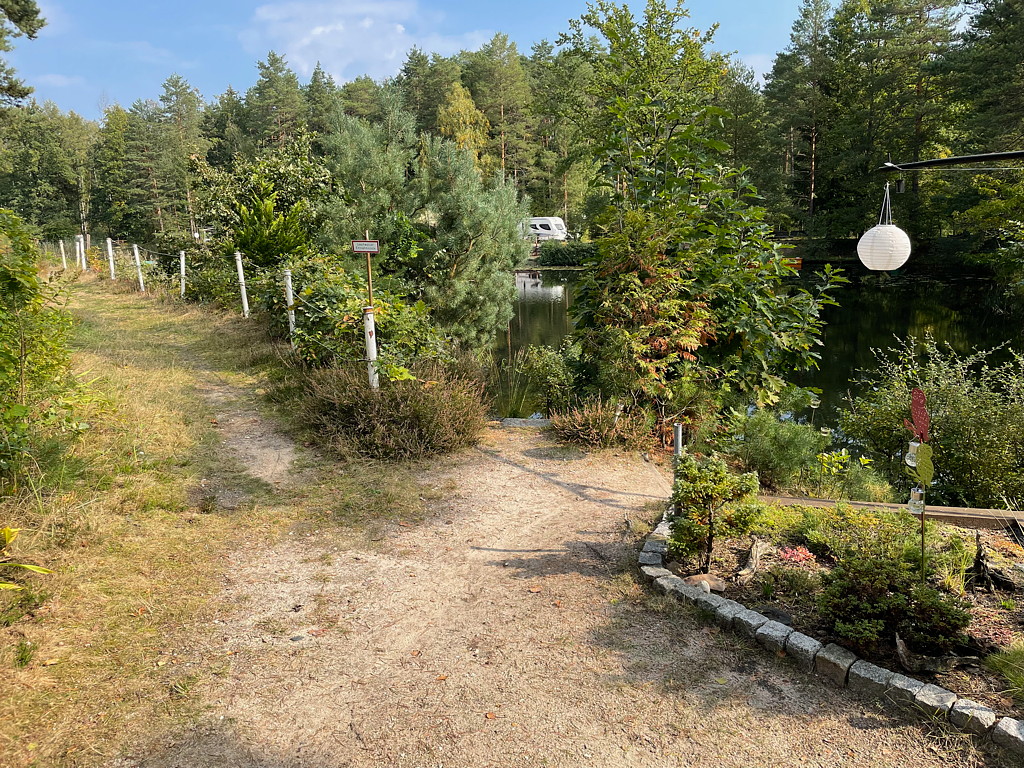 Blick ueber See Richtung Nord